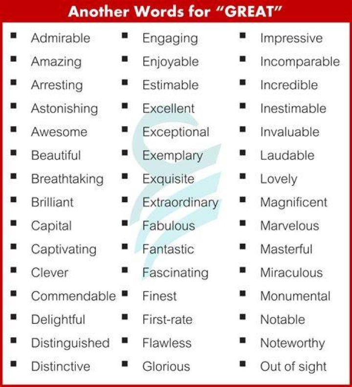 What is another word for great joy?