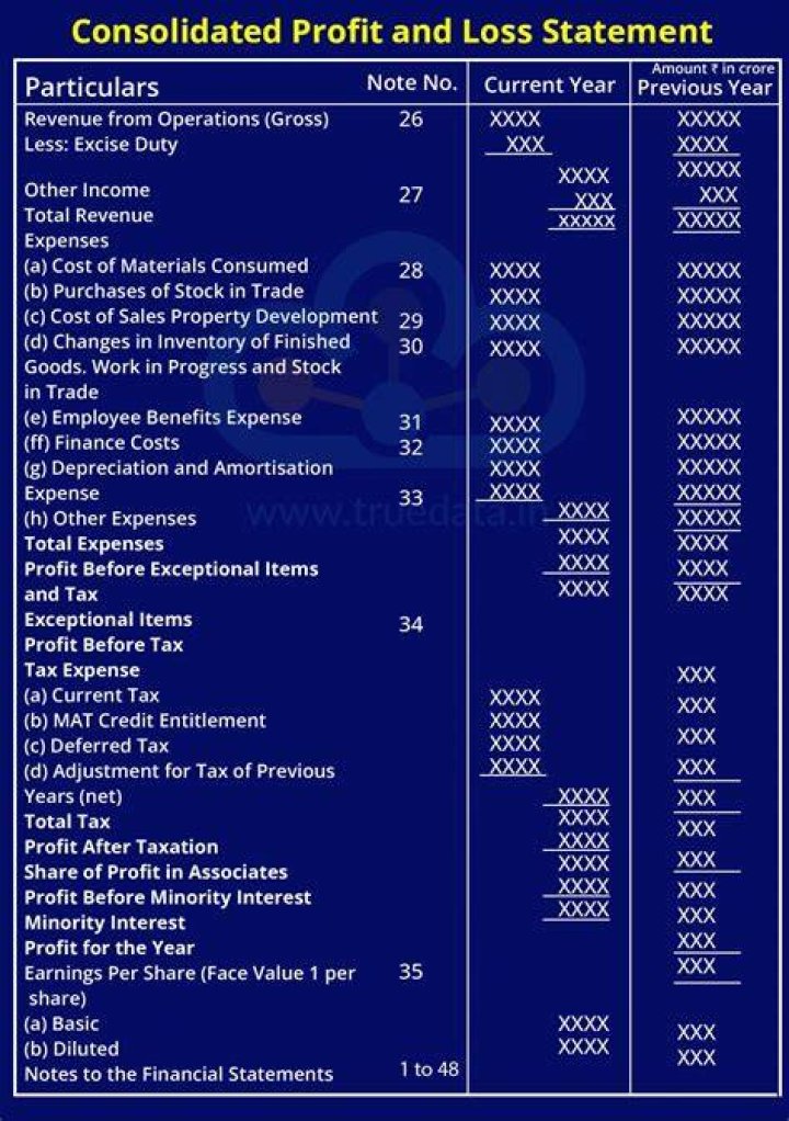 What is consolidated profit?