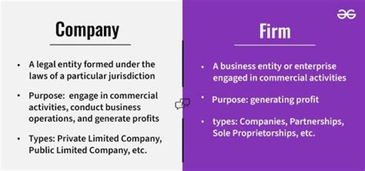 What is different between company and industry?