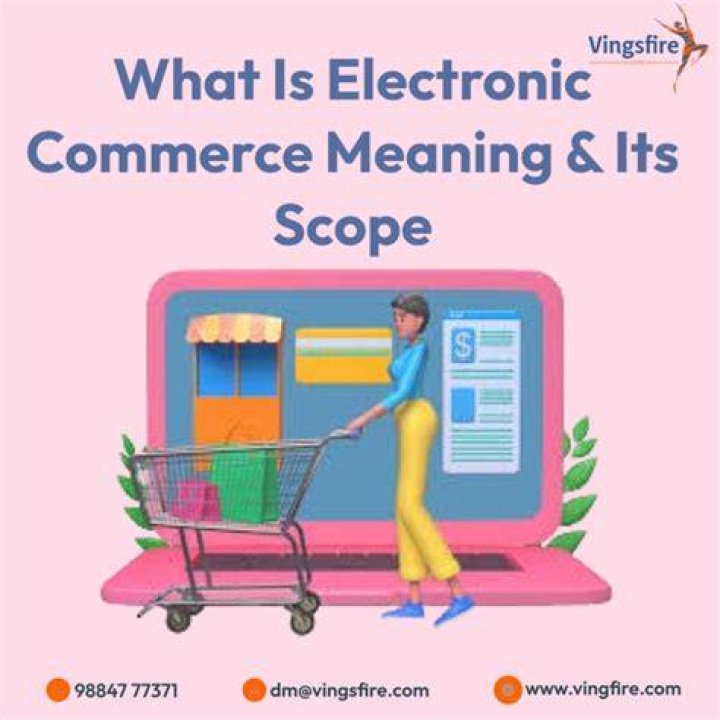 What is electronic commerce example?