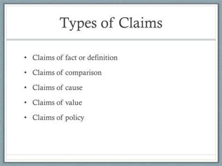 What is exchange of claims?