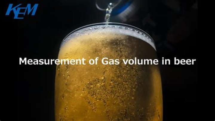 What is gas volume in beverage?