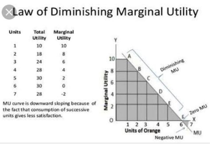 What is law of diminishing marginal product?