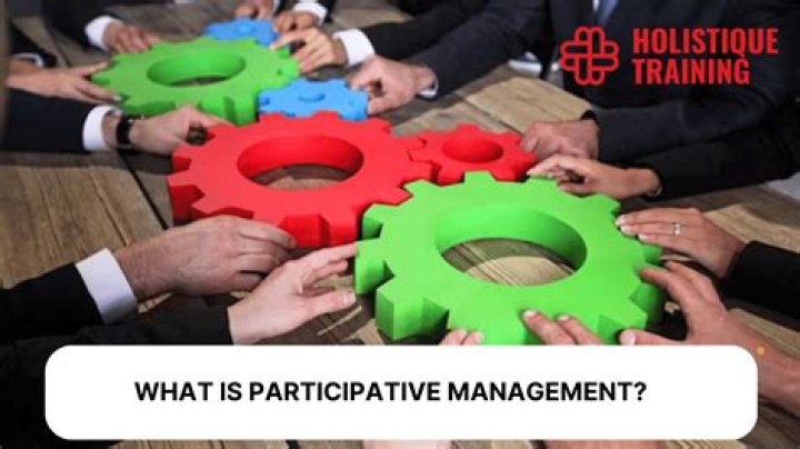 What is meant by participative management?