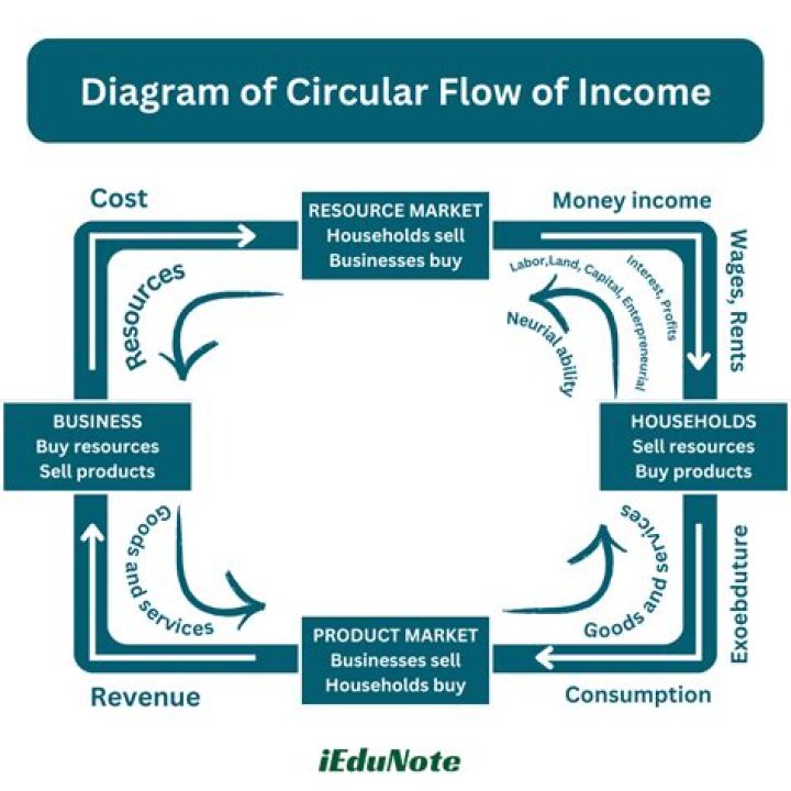 What is money circular flow?