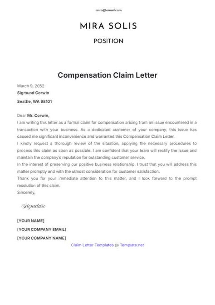 What is not part of compensation?
