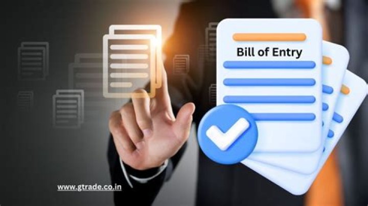 What is noting of Bill of entry?