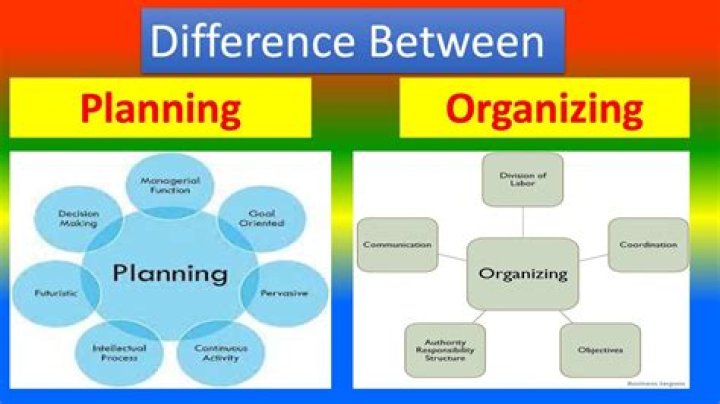 What is planning and Organisation?
