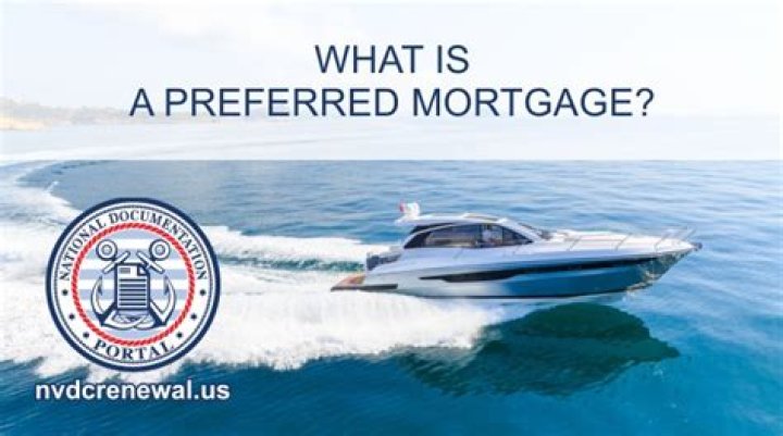 What is preferred mortgage?