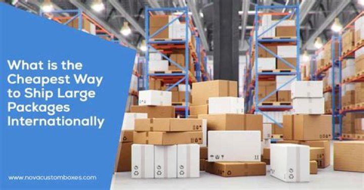 What is the cheapest way to ship products?