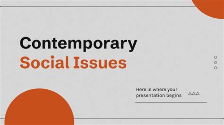 What is the concept of contemporary issues?