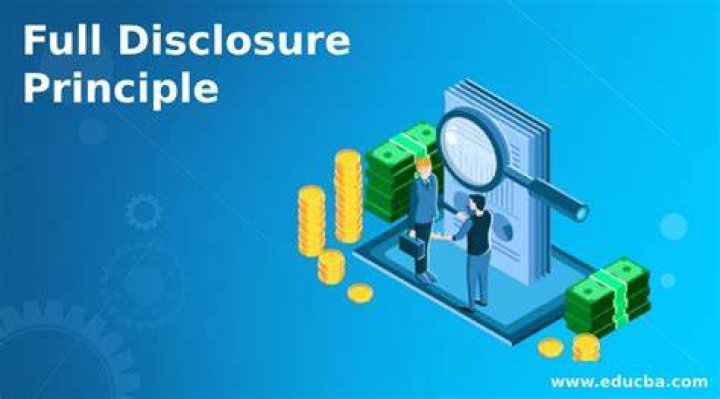 What is the definition of full disclosure?