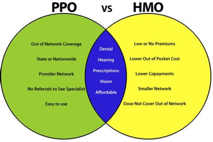 What is the difference between an HMO and a PPO?