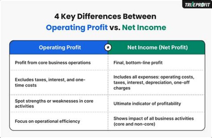 What is the difference between net income and cash flow from operations?