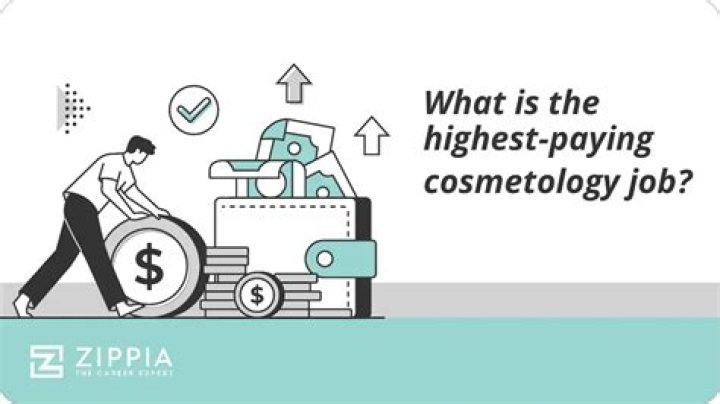 What is the highest paying cosmetology job?