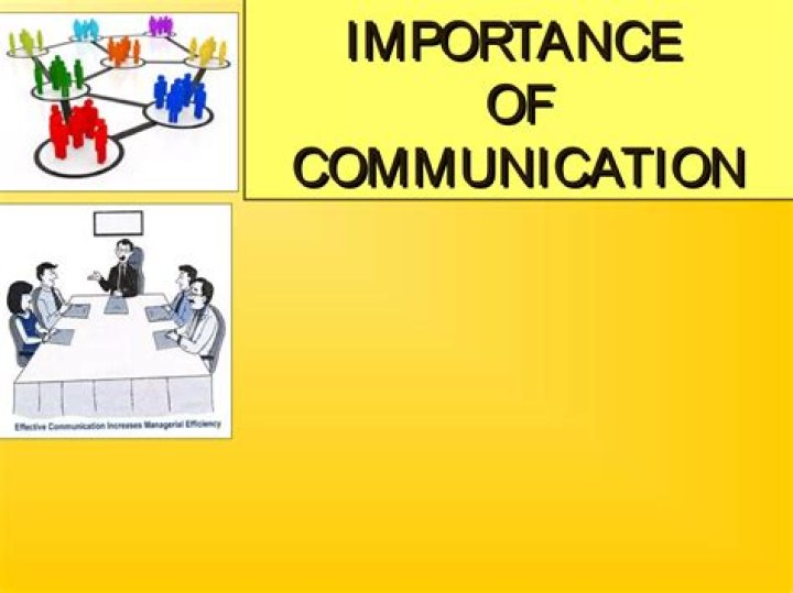 What is the importance of communication?