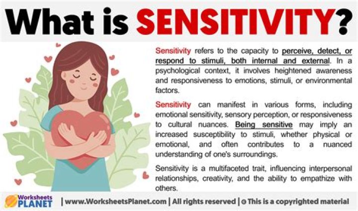 What is the meaning of environmental sensitivity?