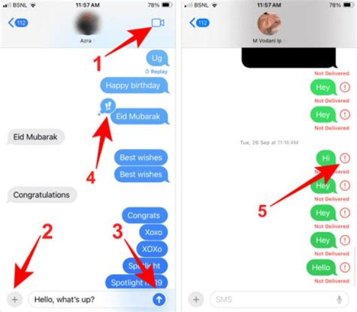 What is the message of the last question?