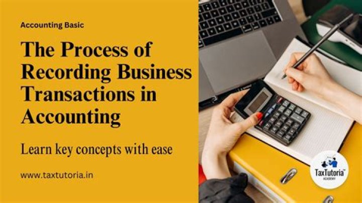 What is the process of recording transactions called?