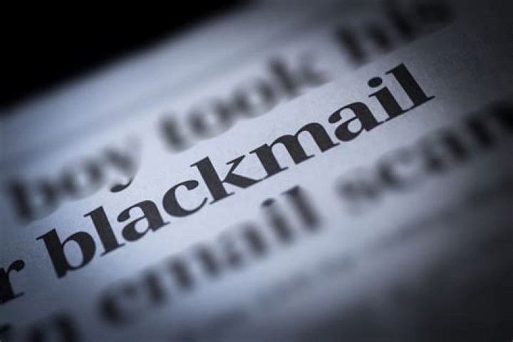 What is the punishment for blackmail?