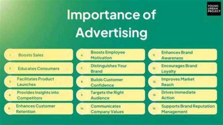 What is the role of advertising to the business?