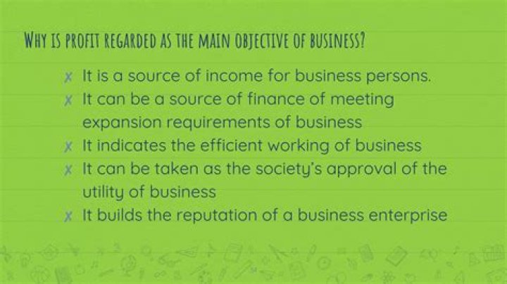 What is the role of profit in business for Class 11?
