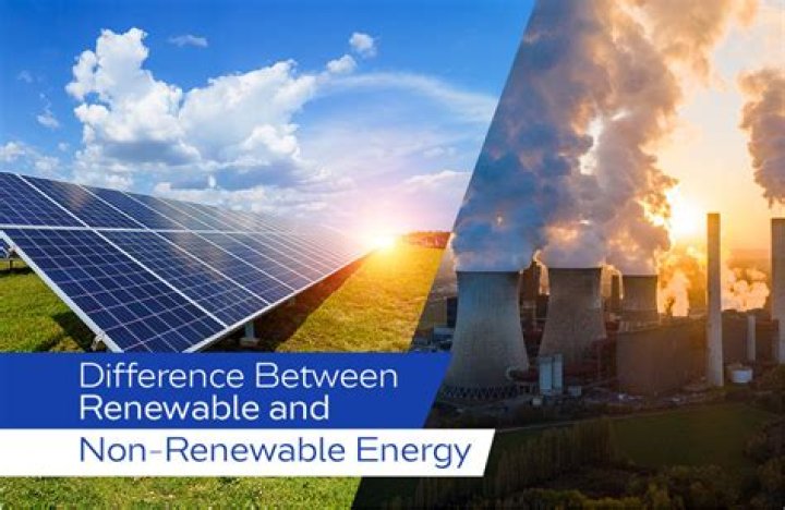 What is the similarities and differences between renewable and nonrenewable sources of energy?