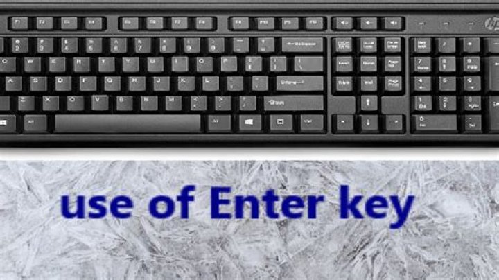 What is the value of Enter key in C?