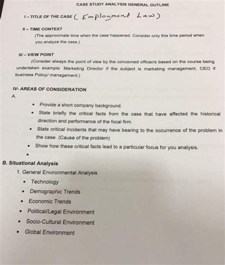 What is time context in case analysis?