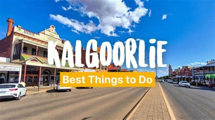 What Kalgoorlie is famous for?