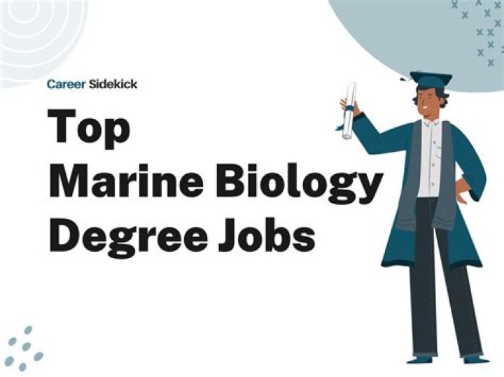 What kind of jobs can you get with a marine biology degree?