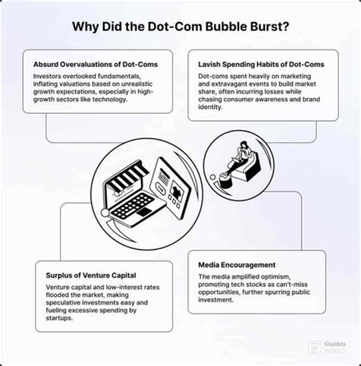 What made the dot-com bubble burst?