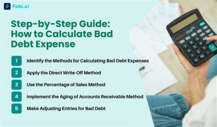 What methods have you used for estimating bad debt?