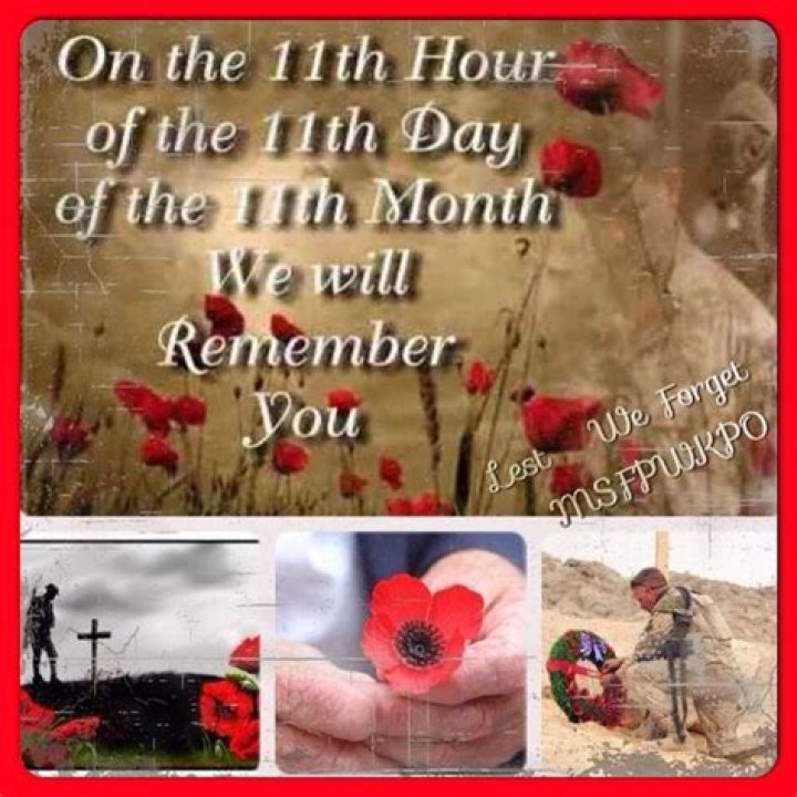 What momentous event occurred on the eleventh hour of the eleventh day of the eleventh month in 1918?