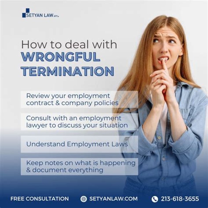What qualifies wrongful termination?