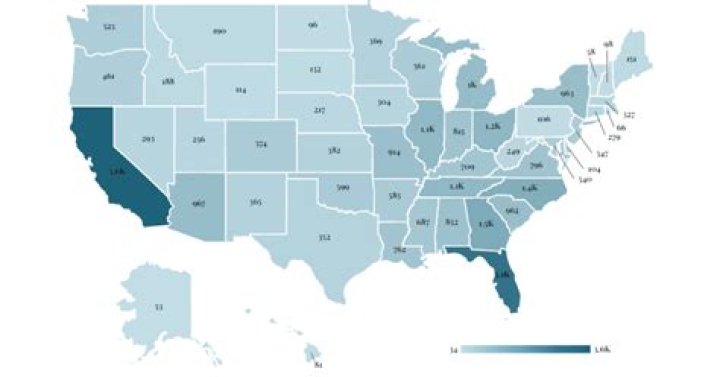 What state has the highest demand for veterinarians?