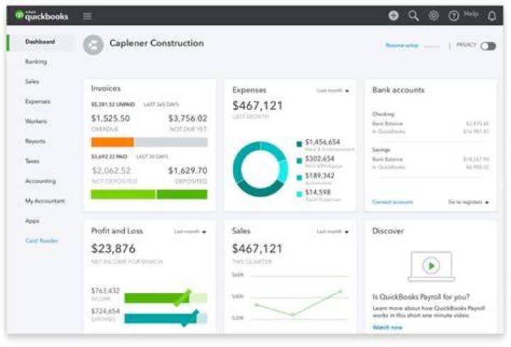 What type of accounting system is QuickBooks?