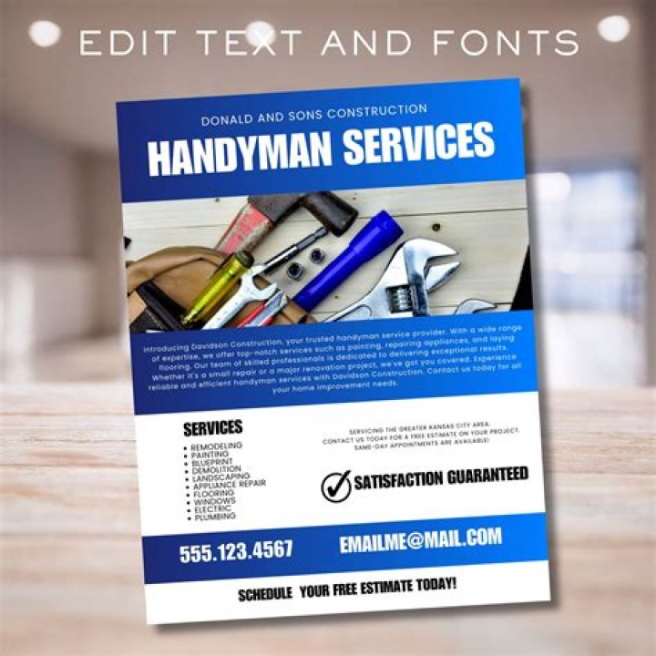 What type of services do handyman offer?