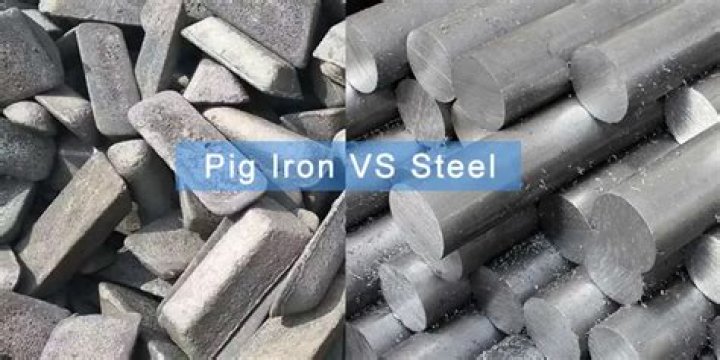 What useful metal is pig iron turned into?