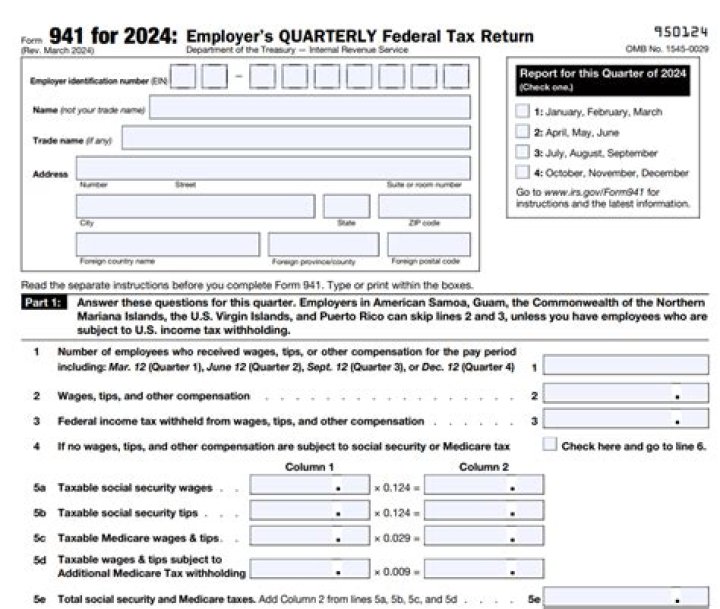 What wages are included on 941?