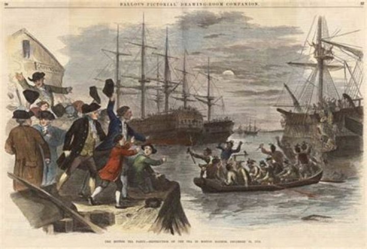 What were the colonists response to the Tea Act?