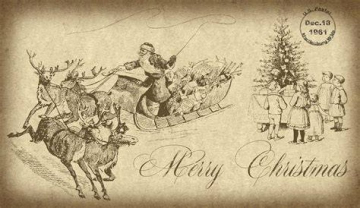 What year was the first Christmas card sent?