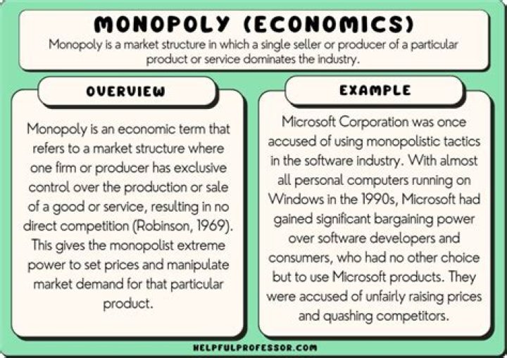 When defining characteristic of pure monopoly is that the?