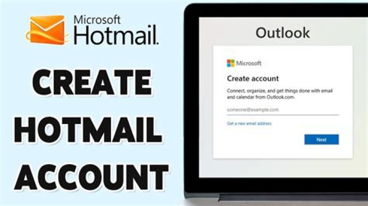 When did Hotmail email start?