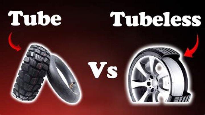 When should a tubeless tire be replaced?