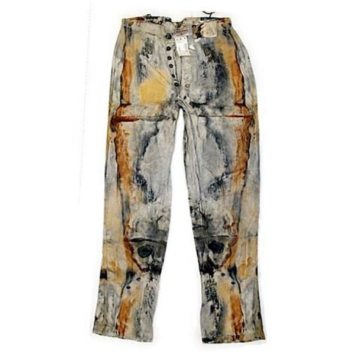 When was the first pair of jeans made?