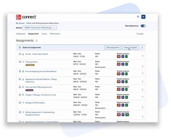 Where can I find assignments online?