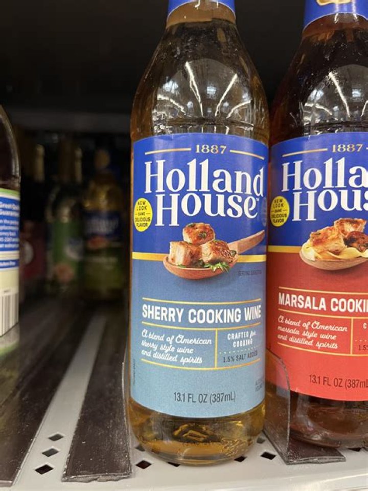 Where is Sherry wine in grocery store?