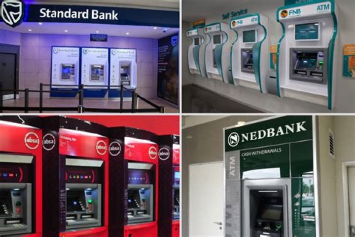 Which bank has the highest number of ATMs?