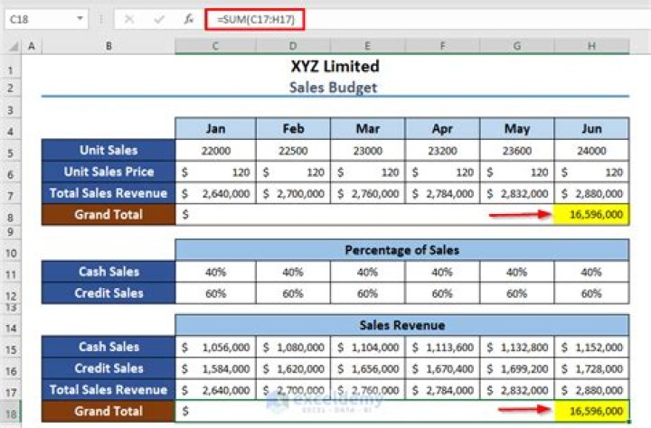 Which budget is based on unit of sales?
